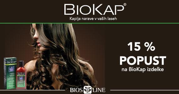 BioKap - negujte vaše lase 15% ugodneje.