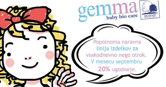 Kozmetika po meri vašega otroka Gemma vam je na voljo 20% ugodneje! - Slika 1