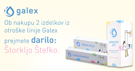 Galex Obdaruje Nakupe Izdelkov Iz Otro Ke Linije