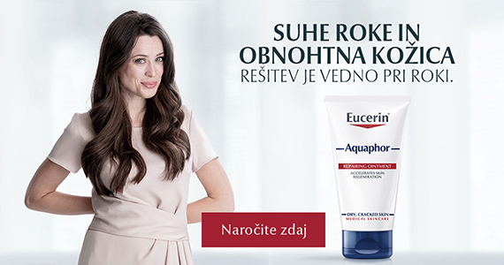 Novost na Lekarnar.com: Eucerin Aquaphor.