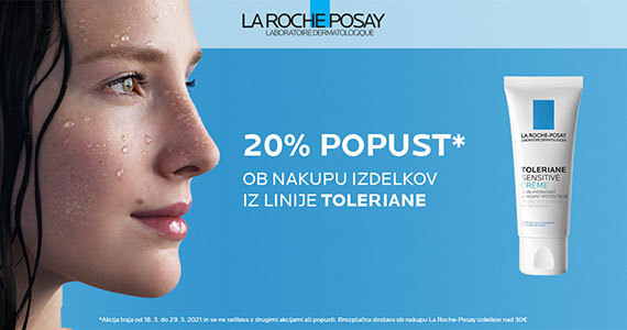 LRP Toleriane vam je na voljo 20% ugodneje + brezplačna dostava ob nakupu izdelkov LRP nad 30€*