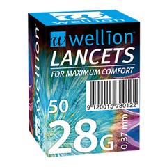 Wellion 28G, 50 lancet