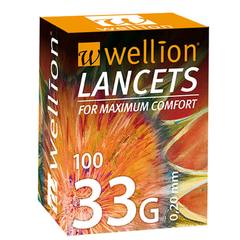 Wellion 33G, 100 lancet