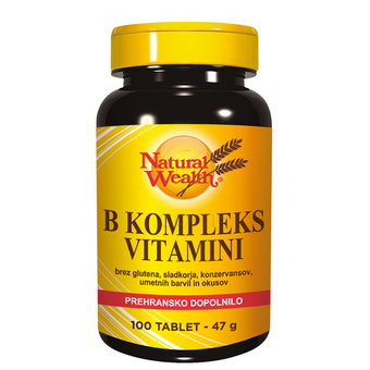 B-kompleks vitamini, tablete