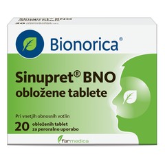Sinupret BNO, obložene tablete