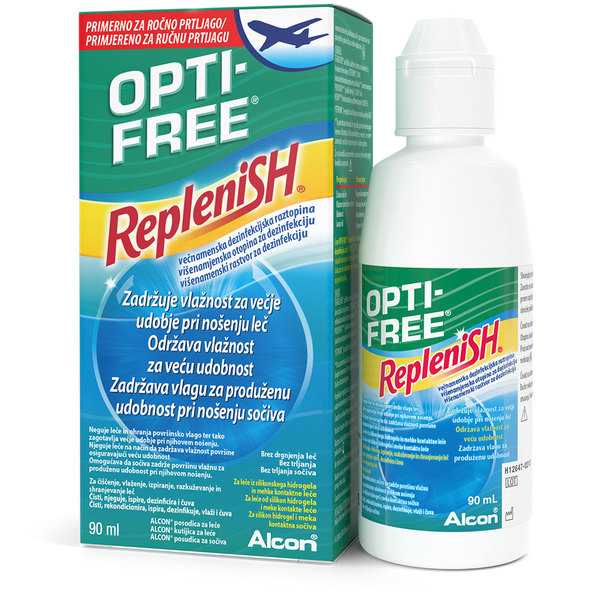 Opti free Replenish, tekočina za leče - 90 ml