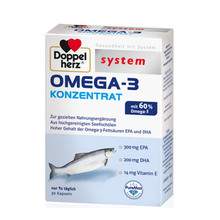 System Omega-3 koncentrat, kapsule