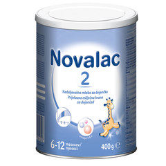 Novalac 2, nadaljevalno mleko za dojenčke - 400 g