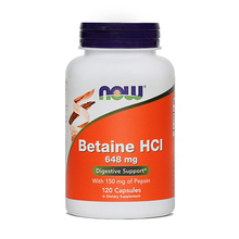 Betaine HCl NOW, kapsule