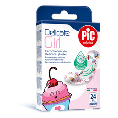 PIC Delicate Girl, antibakterijski obliž za deklice