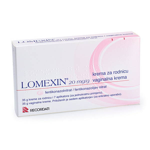 Lomexin 20 mg/g, vaginalna krema