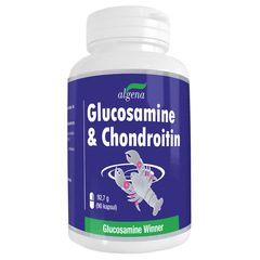 Algena Glukozamin in Hondrotoin, 90 kapsul
