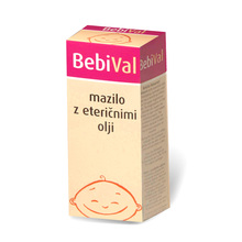 BebiVal, mazilo z eteričnimi olji (30 ml)