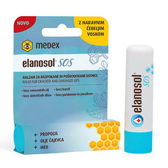 Elanosol SOS Medex, balzam za ustnice (5,1 g) 