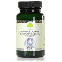 G&G Vitamins Vitamini B kompleks z vitaminom C, kapsule (60 kapsul) 