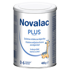Novalac Plus, začetno mleko (0-6 mesecev) - 400 g