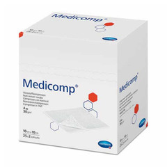 Medicomp Extra, netkane sterilne komprese - 7,5 x 7,5 cm (25 kompres)