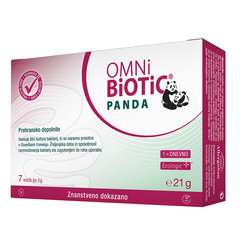 OMNi BiOTiC Panda, prašek - vrečke (7 x 3 g)