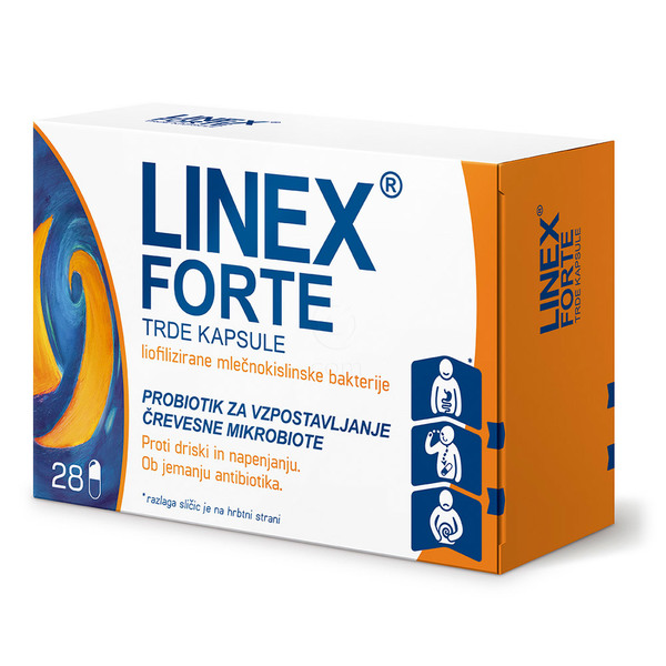 Linex Forte, trde kapsule (28 trdih kapsul)