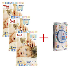 Trudi Baby Care Dry Fit Extra Large (15-30 kg), paket (3 x 14 plenic)