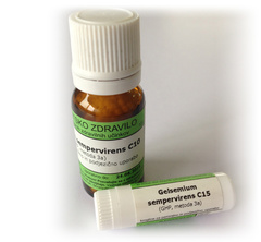 Gelsemium sempervirens, kroglice - 1 g (C30)