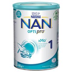 NAN Optipro 1, začetno mleko za dojenčke od rojstva dalje (400 g)