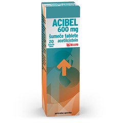 Acibel 600 mg, šumeče tablete (20 tablet)