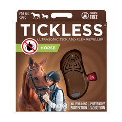 Tickless Horse, ultrazvočni repelent za konje (rjav)