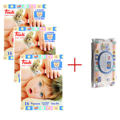 Trudi Baby Care Dry Fit Junior (11-25 kg), paket (3 x 16 plenic)