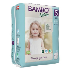 Bambo Nature 5 XL, otroške pleničke - 12-18 kg (22 plenic)