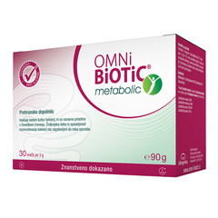 Omni Biotic Metabolic, prašek za pripravo napitka - vrečice (30 x 3 g)