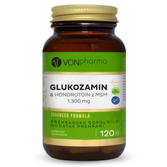 VONpharma Glukozamin&Hondrotoin z MSM 1300 mg, tablete (120 tablet)
