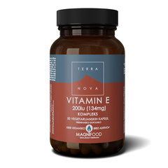 Terranova Vitamin E 200 I.E. kompleks, kapsule (50 kapsul) 