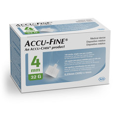 Accu-Fine G32 4 mm, igle za inzulinske peresnike (100 igel)