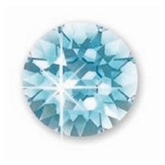 Biojoux, uhani iz kirurškega jekla - Swarovski kristal Aquamarine - BJT945 (2 uhana)
