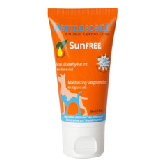 Dermoscent Sunfree, krema za zaščito pred soncem za pse in mačke - ZF30+ (30 ml)