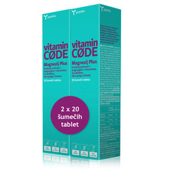 Yasenka Magnezij Plus, 20 šumečih tablet