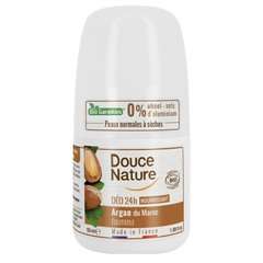Douce Nature 24h Argan, naravni deodorant roll-on (50 ml) 