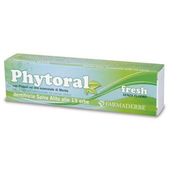 Phytoral Fresh, zobna pasta s 13 zelišči za svež dah (75 ml)