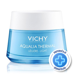 Vichy Aqualia Thermal Light, lahka krema za vlaženje kože (50 ml)