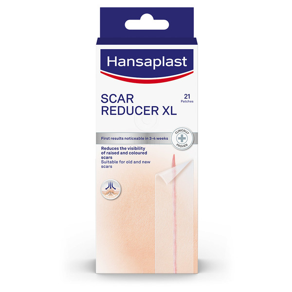 Hansaplast, obliž za zmanjšanje brazgotin - XL (21 obližev)