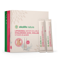 Ekolife Natura, liposomski kolagen+ - vrečke (15 vrečk)
