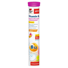 Doppelherz Aktiv Vitamin B12 300 μg, šumeče tablete (15 šumečih tablet)
