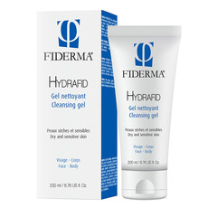 Fiderma Hydrafid, čistilni gel za suho kožo za obraz in telo (200 ml)