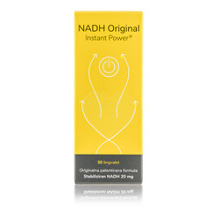 NADH Original Instant Power, lingvalete/pastile (30 pastil)