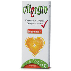 Vitergin energy, bonboni z vitamini - pomaranča (20 bonbonov)