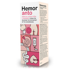 Hemoranto, krema za lajšanje težav hemoroidi (30 ml)