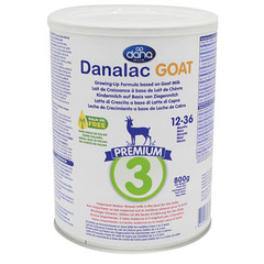 Danalac GOAT 3, nadaljevalno mleko na osnovi kozjega mleka za malčke po dopolnjenem 1. letu (800 g)