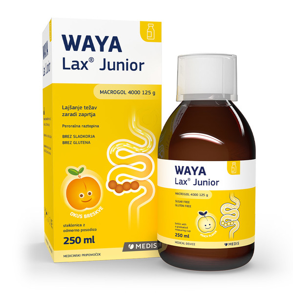 Waya Lax Junior, peroralna raztopina (250 ml)