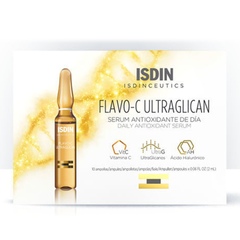ISDIN Isdinceutics Flavo-C Ultraglican, dnevni antioksidacijski serum - ampule (10x 2ml) 